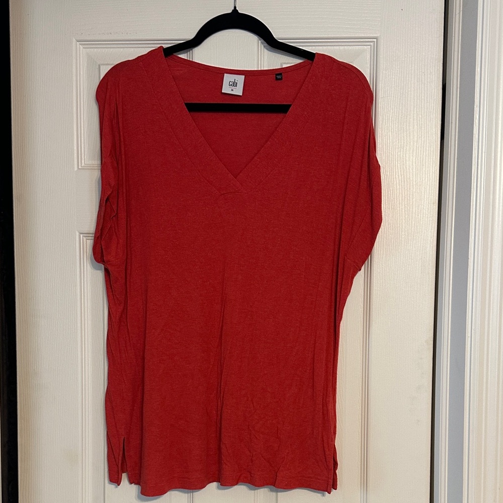CAbi Scarlet V-Neck Tee